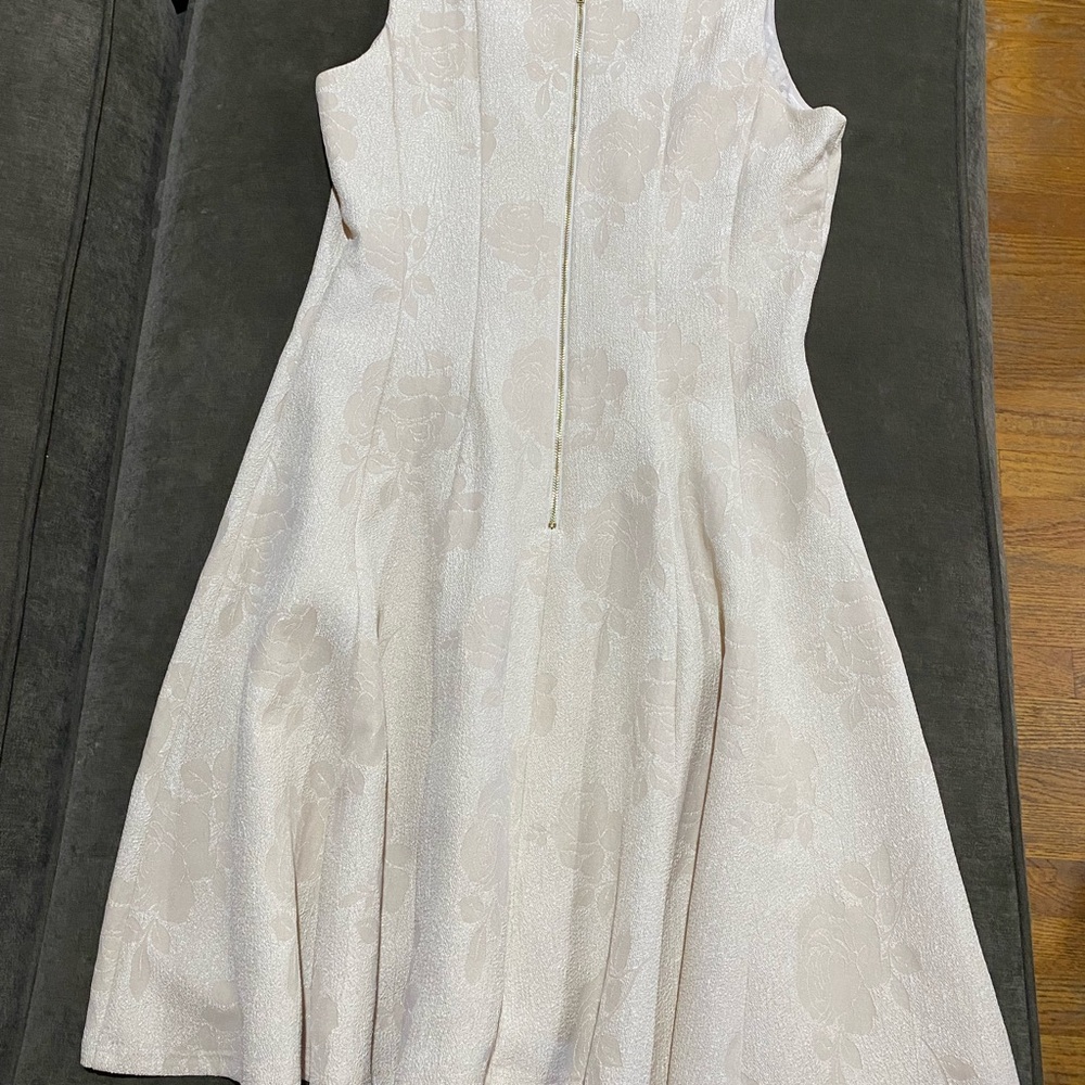 Julian Taylor dress, size 8, color cream